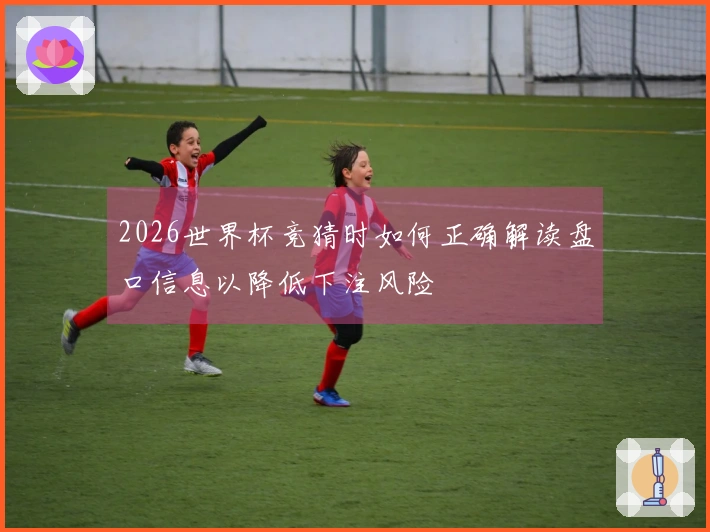 2026世界杯竞猜时如何正确解读盘口信息以降低下注风险